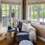 Log With Panoramic Views At Voss * Skulestadmo