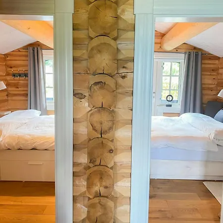 Log With Panoramic Views At Voss Ferienhaus